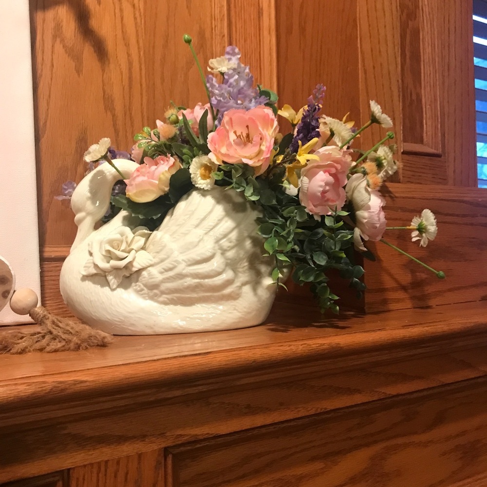 Easter floral centerpiece